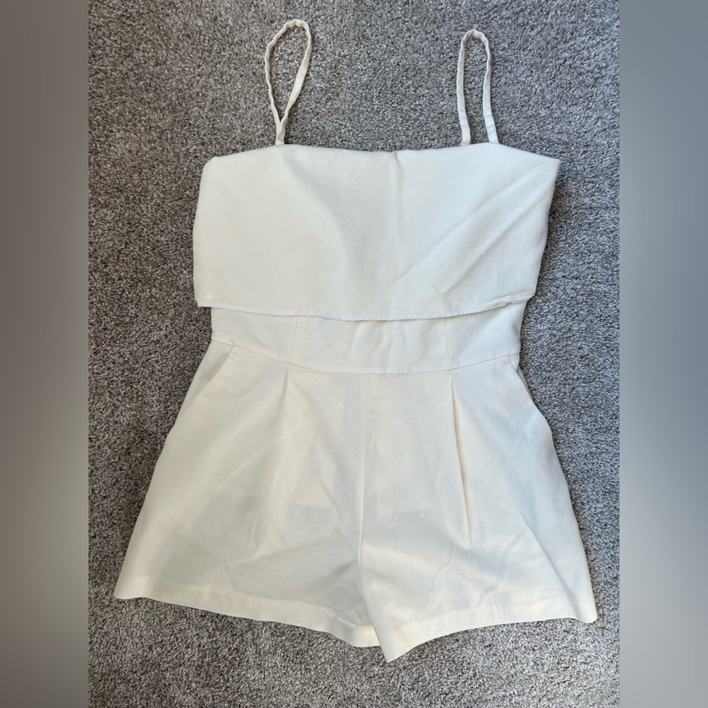 Club Monaco Overlay Romper